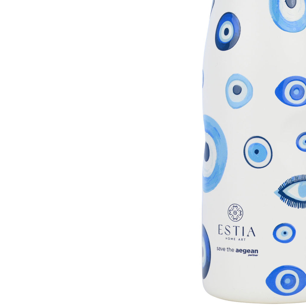 Gourde isotherme de voyage THERMOS « Sauvez la mer Égée » 500 ml Oeil Grec